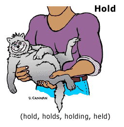 %I%: hold