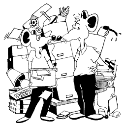 illustration for section: pack rat